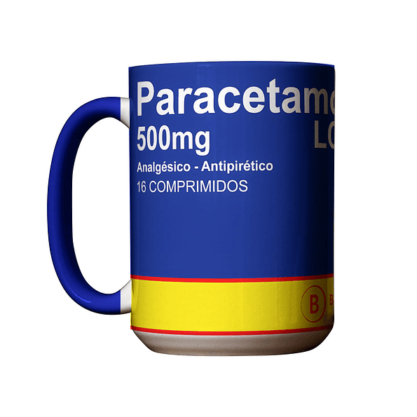 Tazón Paracetamol 15oz Divertido – Taza Café 3