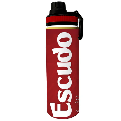 Botella 800 ml de Aluminio Libre de BPA | Diseño Inspirado en Escudo | Ligera y Resistente