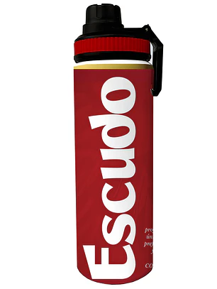 Botella 800 ml de Aluminio Libre de BPA | Diseño Inspirado en Escudo | Ligera y Resistente