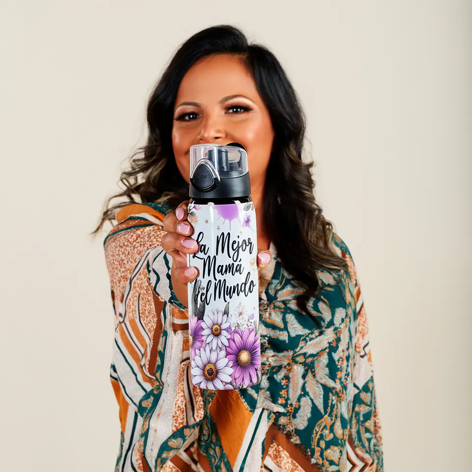 Pack Día de la Madre Botella 750 ml + Tazón 11 oz “La Mejor Mamá del Mundo” | Regalo Mamá 8