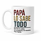 Tazón Papá Lo Sabe Todo 15 o 11 Oz | Taza Divertida para Regalo Día del Padre - Miniatura 5