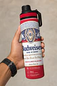Botella Budweiser 800ml de Aluminio Libre BPA | Botella para Bebidas Frías - Miniatura 6