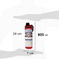 Botella Budweiser 800ml de Aluminio Libre BPA | Botella para Bebidas Frías - Miniatura 3