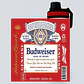 Botella Budweiser 800ml de Aluminio Libre BPA | Botella para Bebidas Frías - Miniatura 4