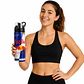 Botella de Aluminio 750 ml Diseño Red Bull | Tapa Deportiva Antiderrames | Libre de BPA - Miniatura 6