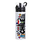 Botella de Agua Chile 750 ml Aluminio Diseño Chileno Reutilizable - Miniatura 1