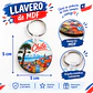 Pack 6 Llavero de Chile MDF 5x5 cm | Souvenir Chileno y Recuerdo de Chile - Miniatura 2