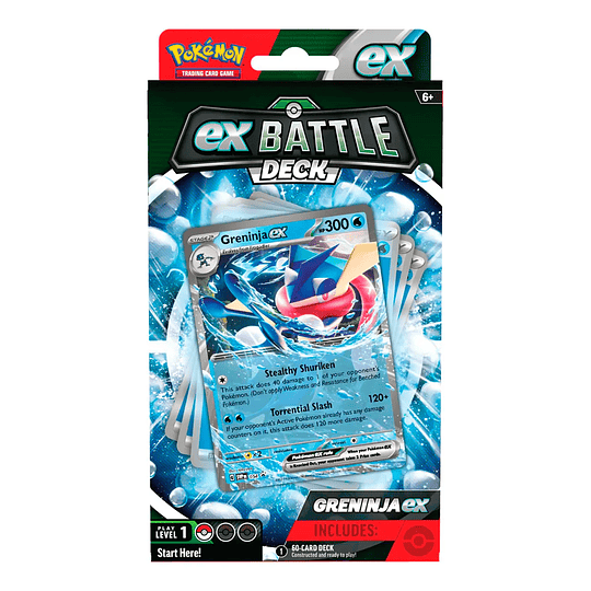 Kangaskhan o Greninja ex Battle Deck