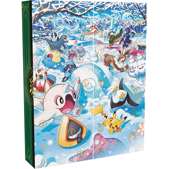 Pokemon TCG Holiday Calendar 2024 - Calendario de Adviento