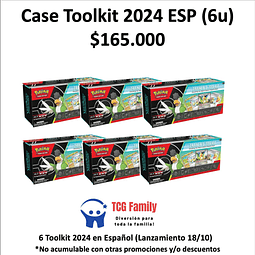 Pokemon TCG Trainer's Toolkit (2024) Español CASE 6 Unidades