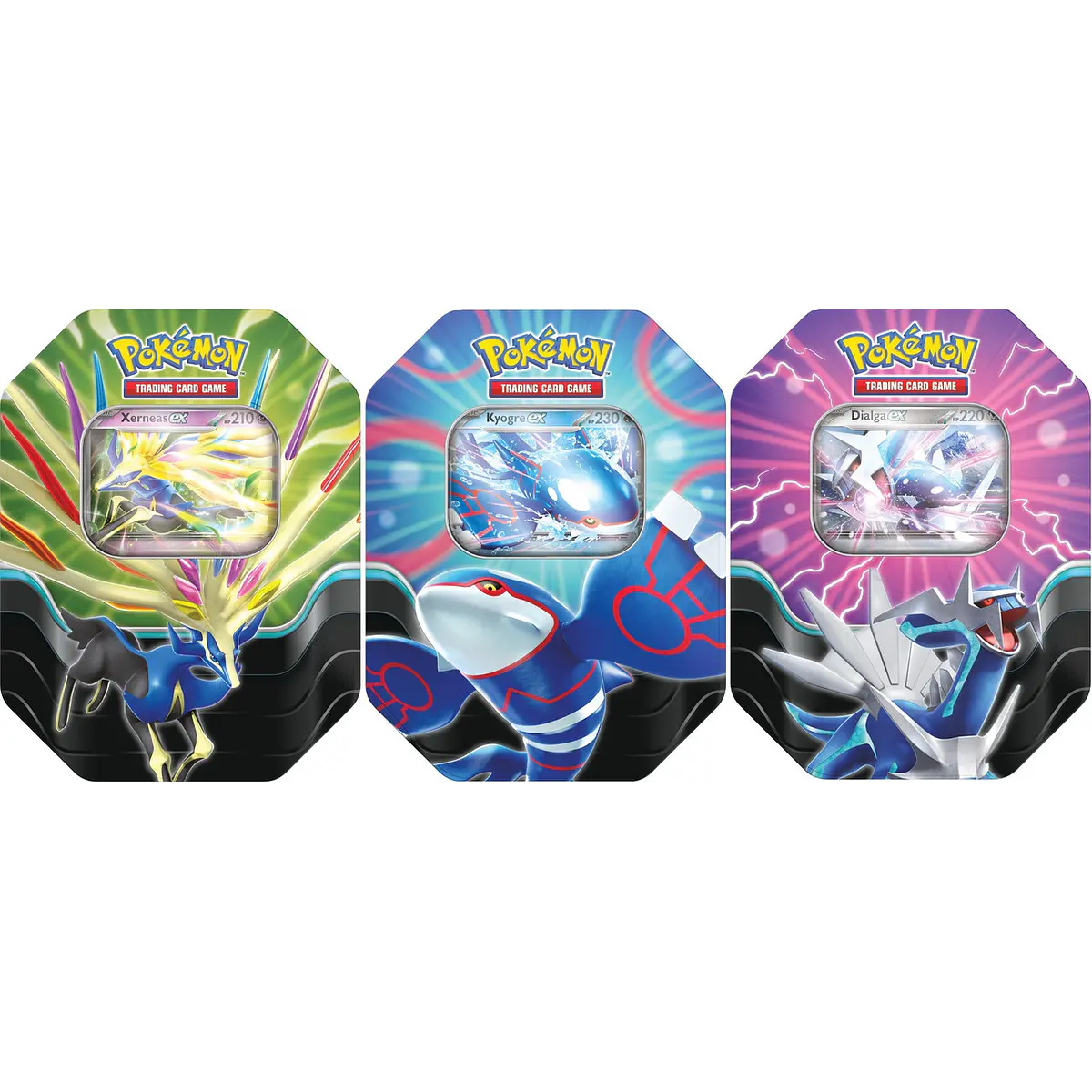 カメルーン産 アルバトス f.ストリアトス ゴライアス 69mm Pokemon Azure Legends Tins Xerneas, Dialga, Kyogre - ESPAÑOL