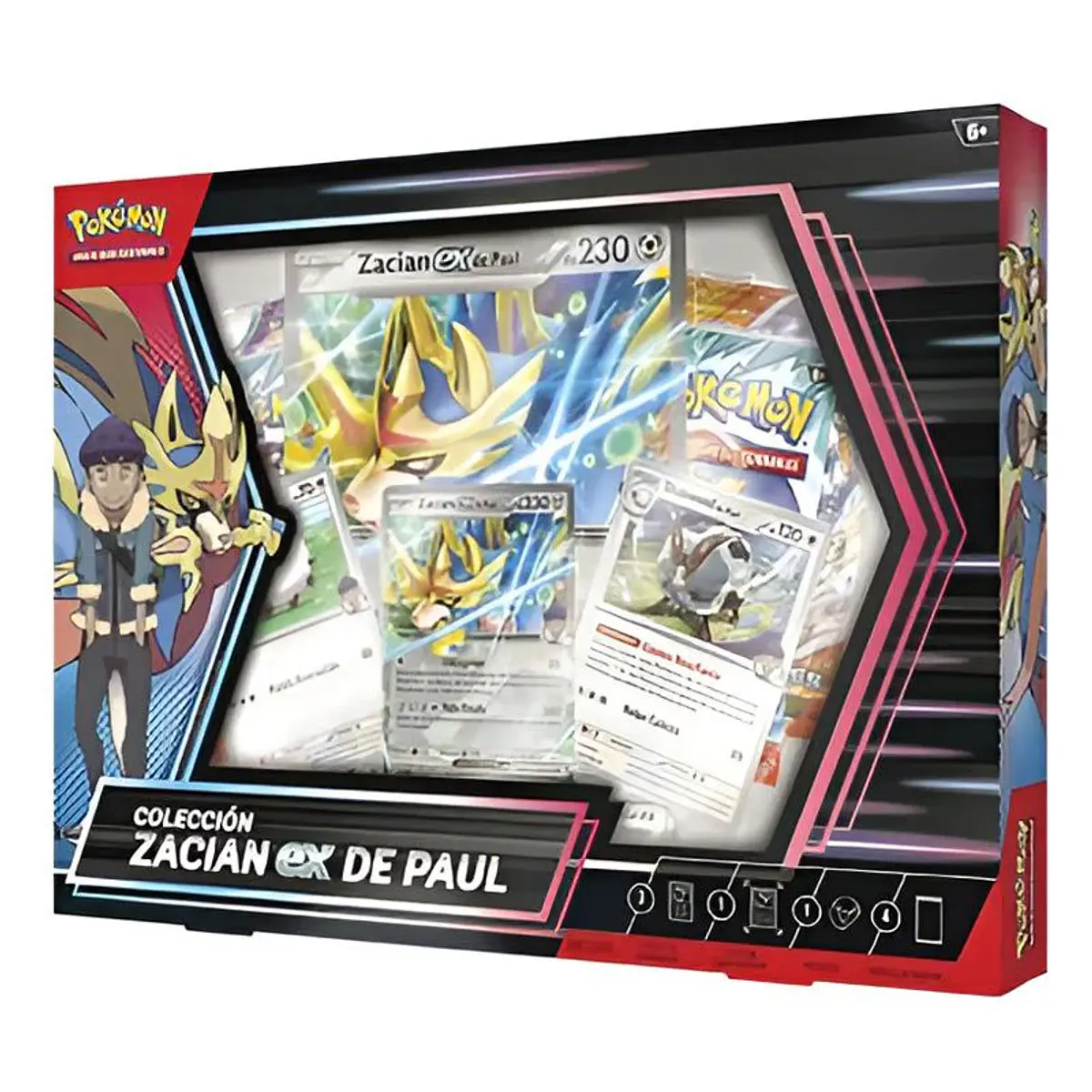 Pokémon TCG: Hop's Zacian EX ESPAÑOL