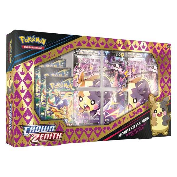 【新品未開封】モルペコV-UNION プレミアムプレイマットコレクション Amazon | Pokemon ポケモン トレーディングカードゲーム:Crown Zenith