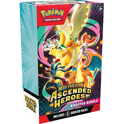 INGLES Ascended Heroes Booster Bundle [Preventa]