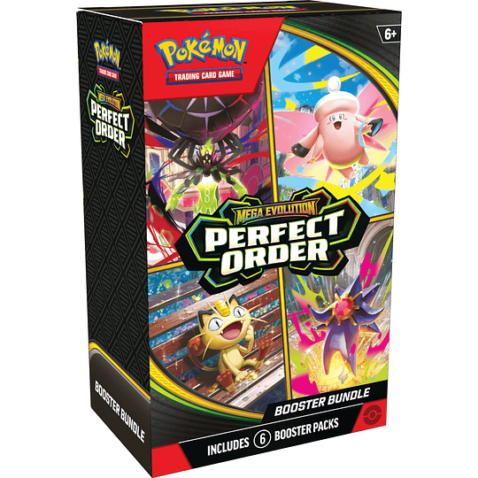 INGLES Mega Evolution Perfect Order - Booster Bundle [PREVENTA]