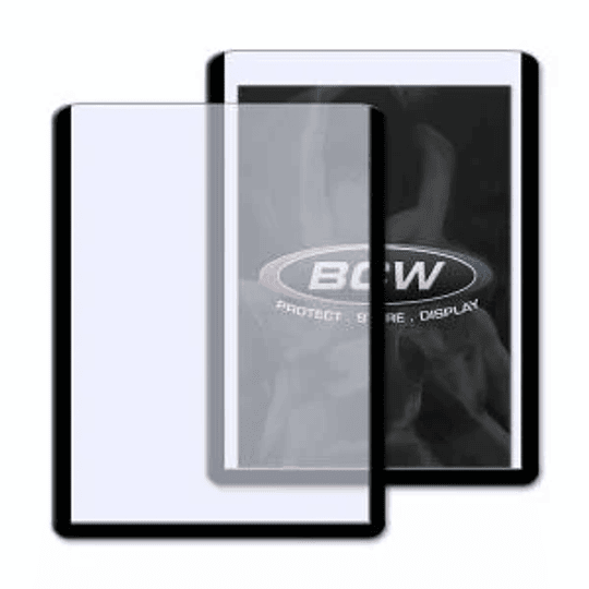 Toploader BCW Pack (Transrente y de Colores)