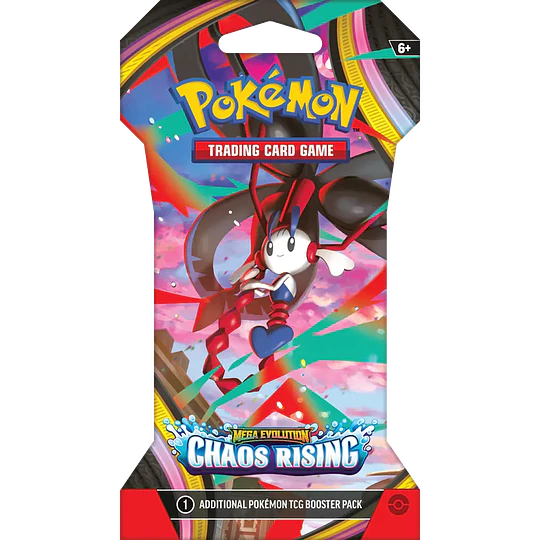 ESPAÑOL Pokemon TCG Mega Evolution - Chaos Rising - Sleeved Booster  [Preventa]