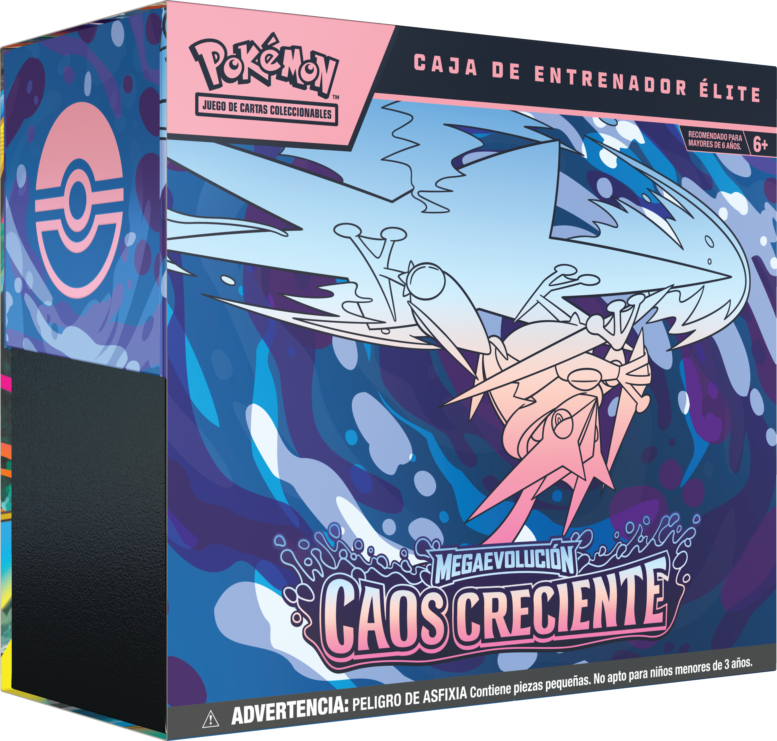 ESPAÑOL Pokemon TCG Mega Evolution - Chaos Rising - ETB