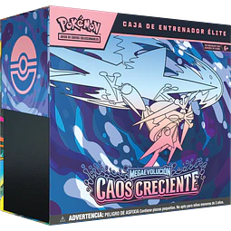 ESPAÑOL Pokemon TCG Mega Evolution - Chaos Rising - Elite Trainer Box [Preventa]
