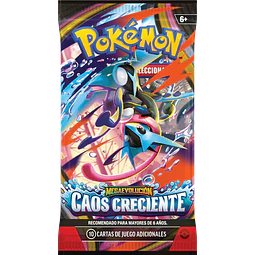 ESPAÑOL Pokemon TCG Mega Evolution - Chaos Rising - Booster Pack [Preventa]