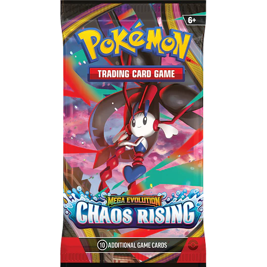 INGLES Pokemon TCG Mega Evolution - Chaos Rising - Booster Pack [Preventa]