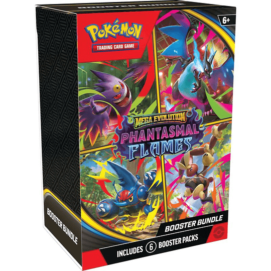 [BLACK WEEK] ESPAÑOL Pokemon TCG Phantasmal Flames - Booster Bundle