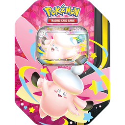 Pokemon TCG Mega Moonlit Tin Español (Mega-Clefabler Ex) [PREVENTA]