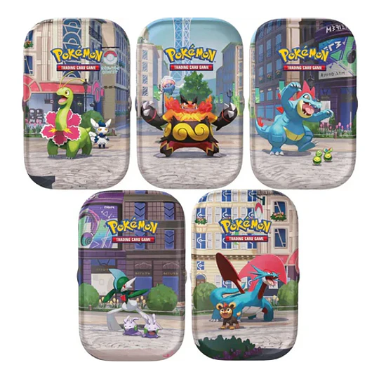 Pokemon TCG Luminose City Mini Tin Español