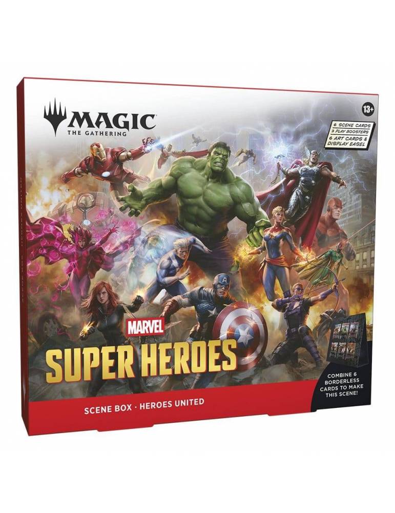 MTG Marvel Super Heroes - Scene Box (Ingles) [Preventa]