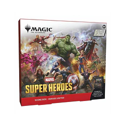 MTG Marvel Super Heroes - Scene Box Ingles 