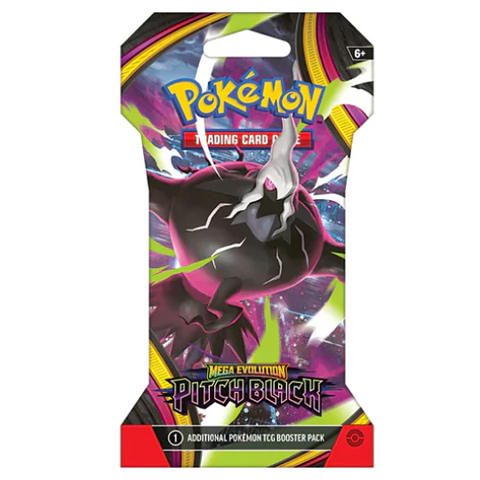 (English) Pitch Black - Sleeved Booster [PREVENTA]