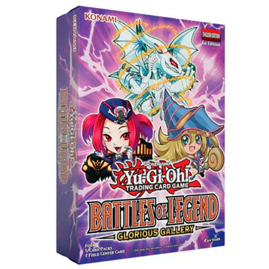 Yu-Gi-Oh! Battles of Legend: Glorious Gallery FCC Box (Inglés)