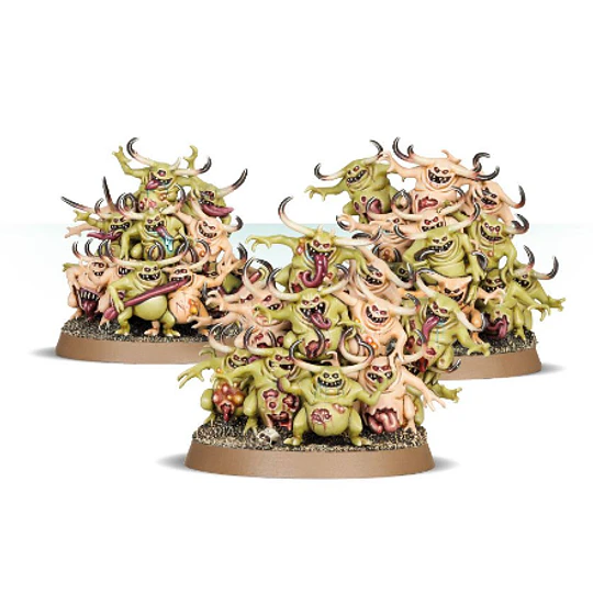 MAGGOTKIN OF NURGLE: NURGLINGS