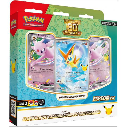 [PREVENTA] 30th Celebration Battle Deck Espeon ex [INGLES] (entregas desde el 27-10)