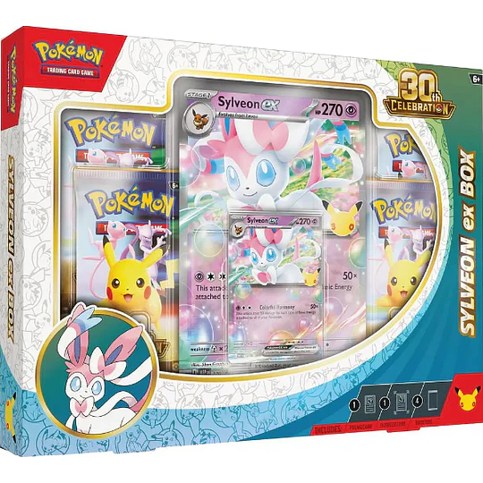 [PREVENTA]30th Celebration Sylveon ex Box [INGLES]