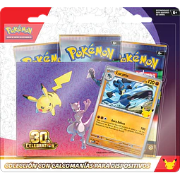 [PREVENTA] 30th Celebration Tech Sticker Collection Lucario [ESPAÑOL]