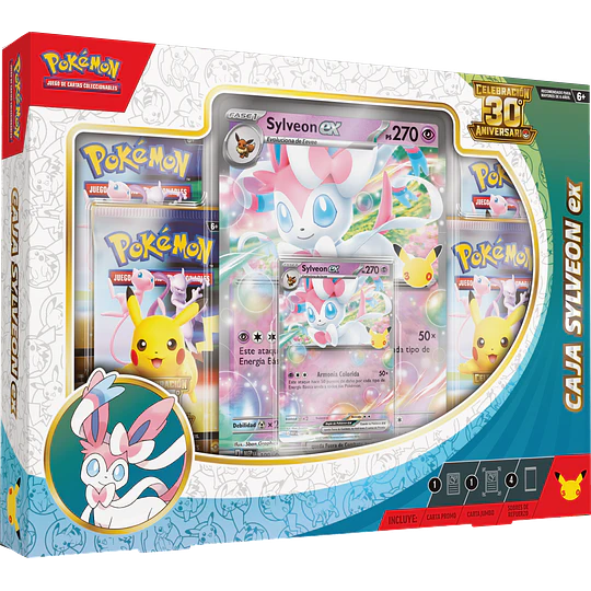 [PREVENTA]  30th Celebration Sylveon ex Box [ESPAÑOL]