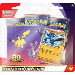 [PREVENTA] 30th Celebration Tech Sticker Collection Lucario [INGLES]