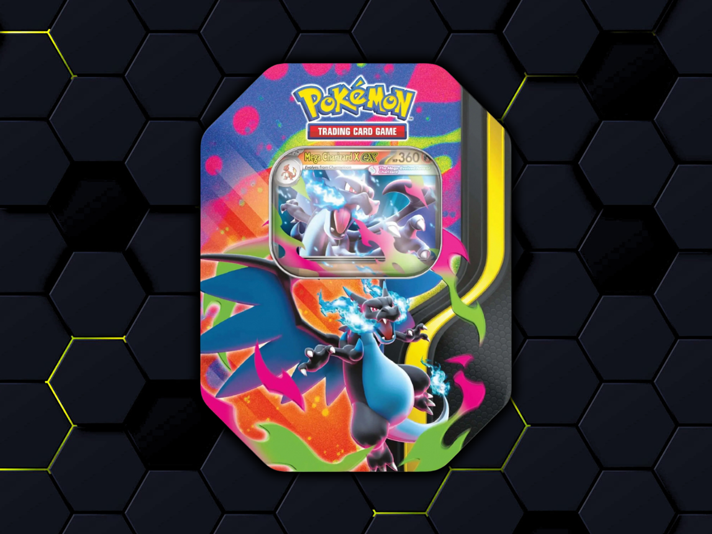 Mega Charizard Spring Tin 🏴󠁧󠁢󠁥󠁮󠁧󠁿 2