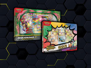 Deluxe Pin Collection + Mega Venusaur EX Premium Collection 