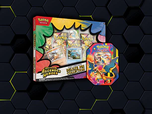 Deluxe Pin Collection + Mega Charizard Y Tin 