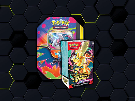 ASC Booster Bundle + Mega Charizard Tin  2