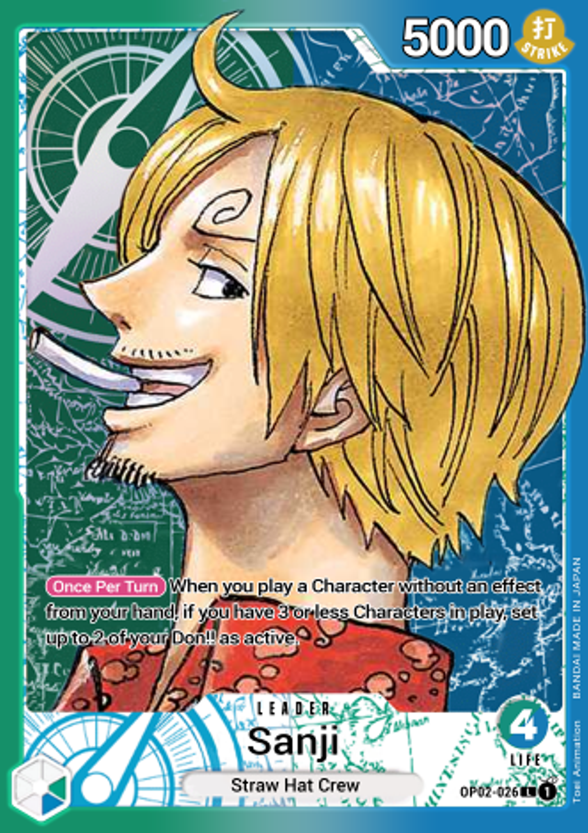 Sanji (OP02-026) - Alternative-Art