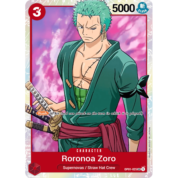 Roronoa Zoro (OP01-025)