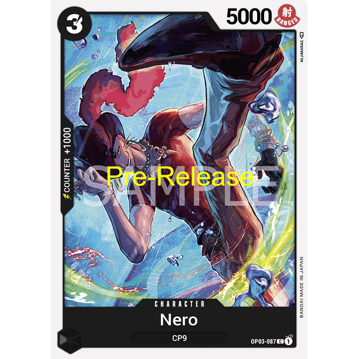 Nero (OP03-087) - Pre-Release