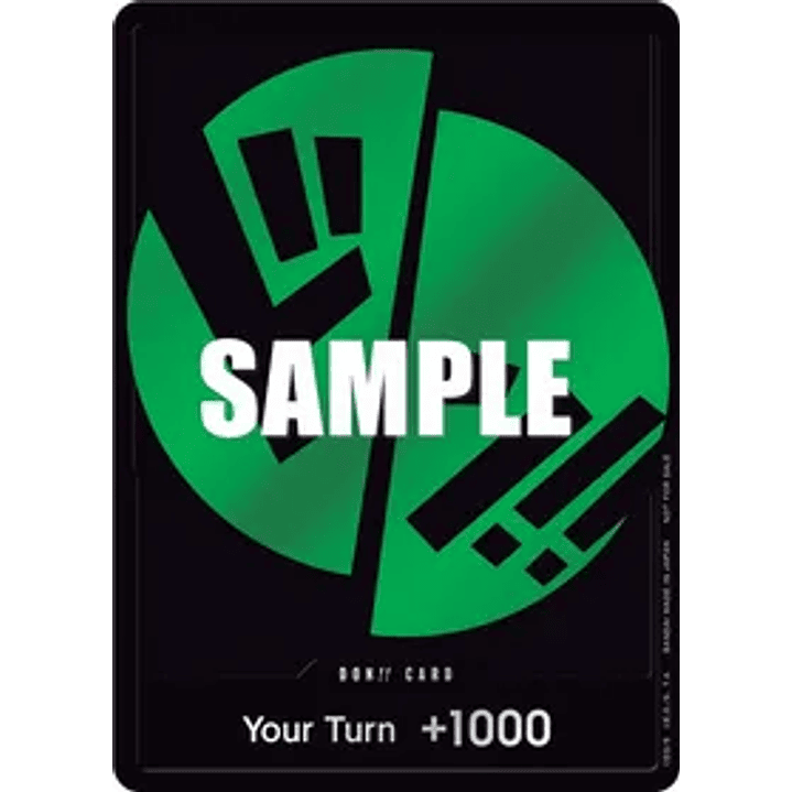 DON!! Card (Green) (P-Green) - DON!!-Card-Pack-Vol-2