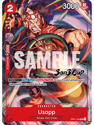 Usopp (OP01-004) - 3on3-Cup-Winner