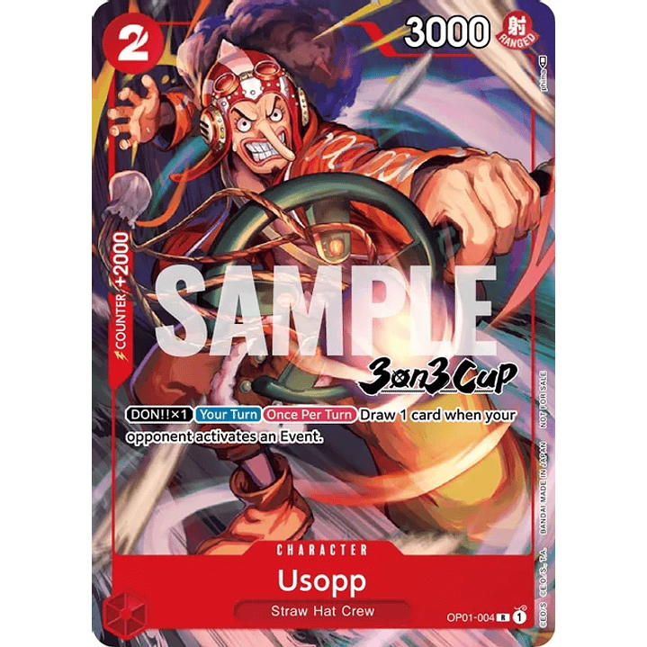 Usopp (OP01-004) - 3on3-Cup-Winner