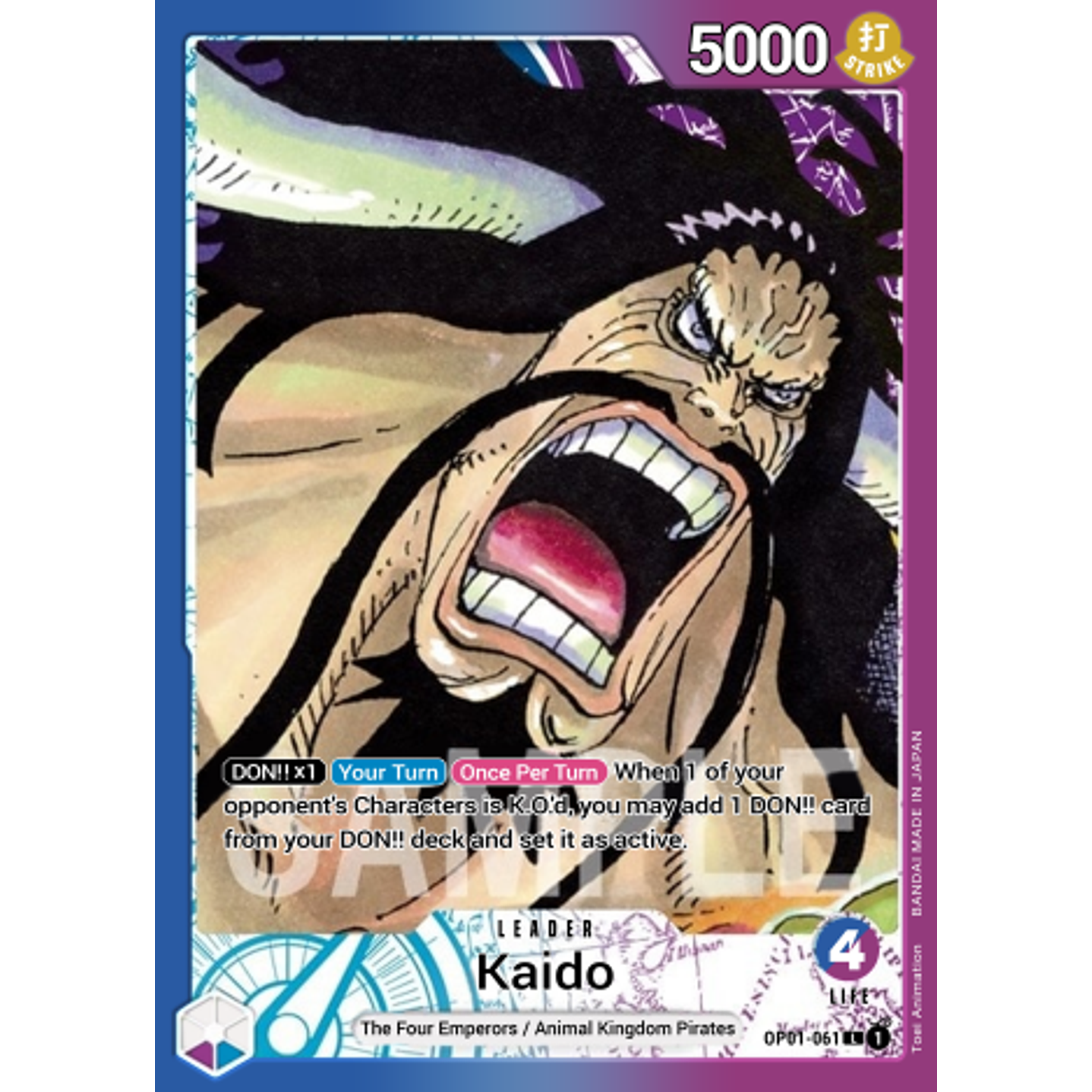 Kaido (OP01-061) - Alternative-Art
