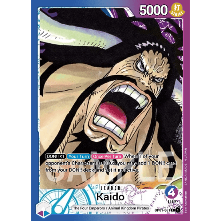 Kaido (OP01-061) - Alternative-Art